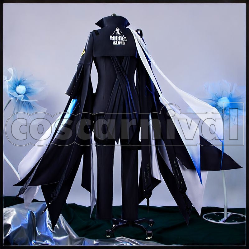 Stainless Logos Cosplay cosplay costume from Arknights, back view 1