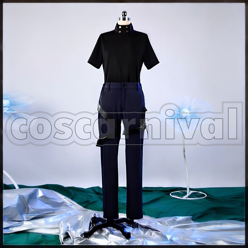 Stainless Logos Cosplay cosplay costume from Arknights, front view 5