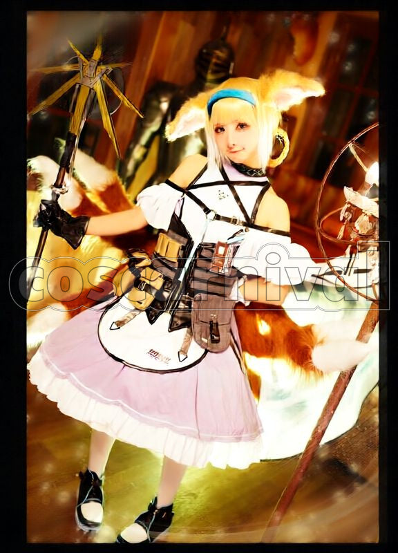 Suzuran Cosplay cosplay costume from Arknights, front view 7