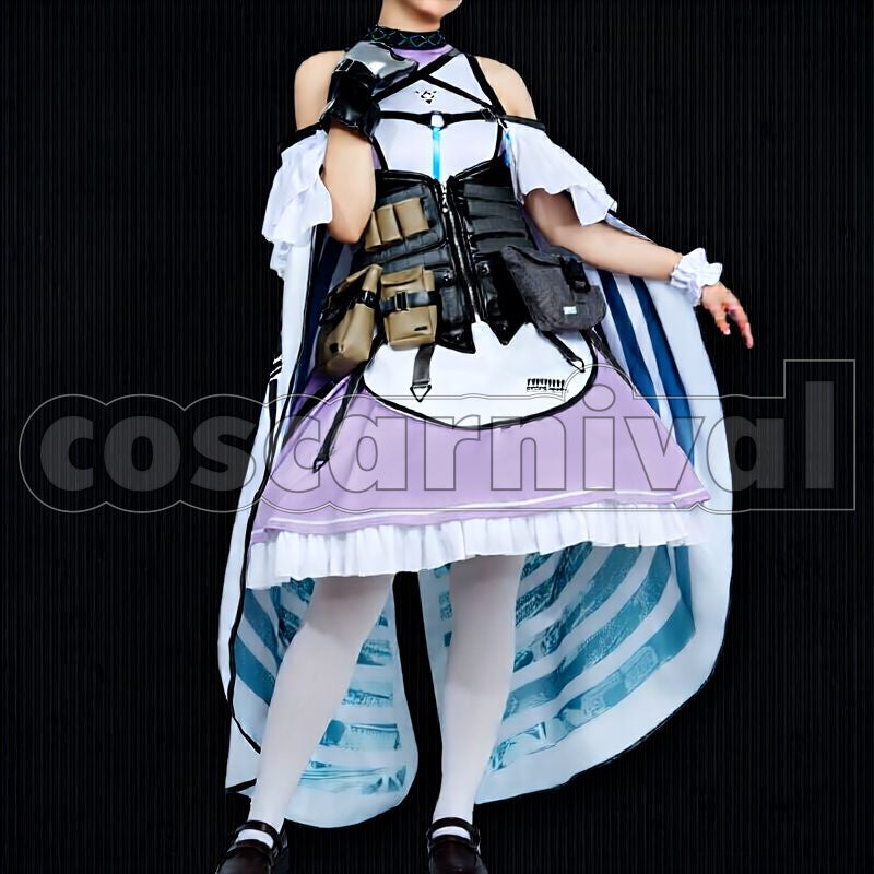 Suzuran Cosplay cosplay costume from Arknights, front view 8