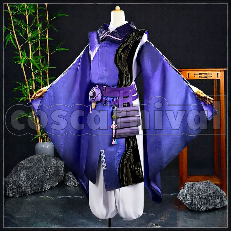 Suzuran's Father Cosplay cosplay costume from Arknights, front view 4