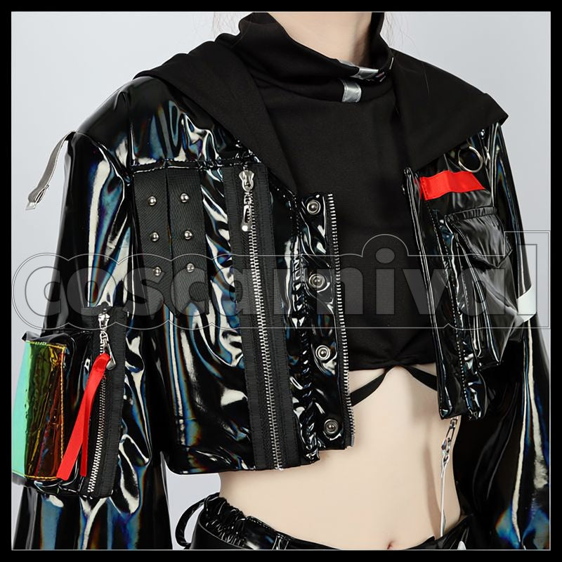 Texas Ambience Synesthesia 2022: Spotlight Cinematic Cosplay cosplay costume from Arknights, spotlight cinematic 9827 detail view 1