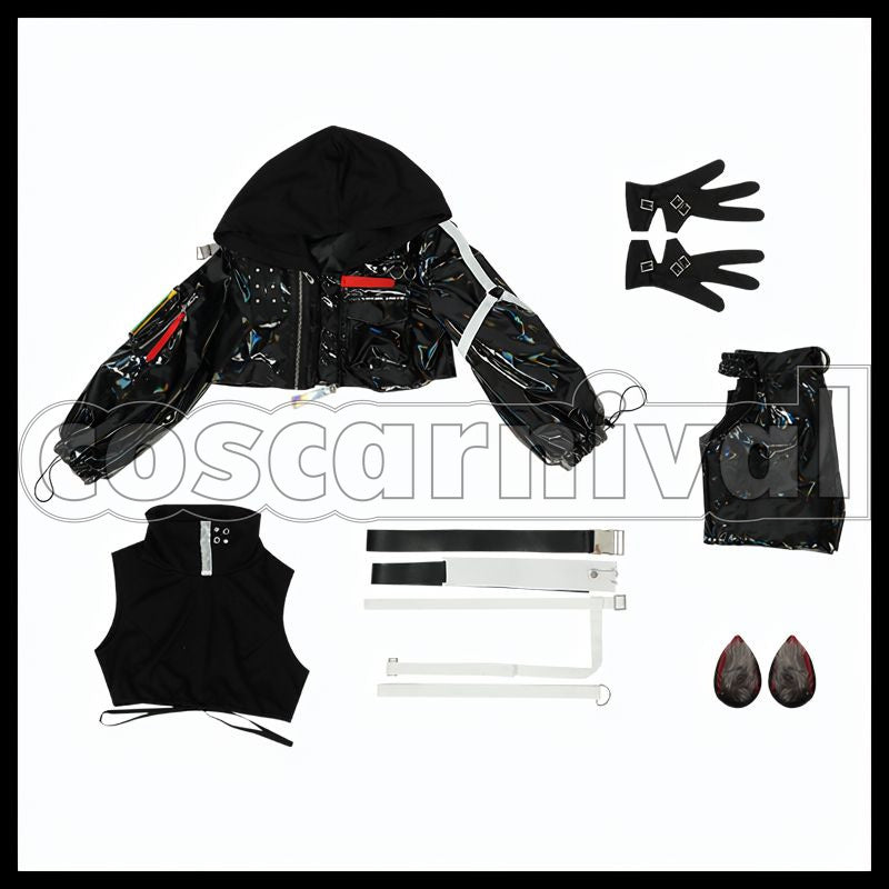 Texas Ambience Synesthesia 2022: Spotlight Cinematic Cosplay cosplay costume from Arknights, spotlight cinematic 9833 set view