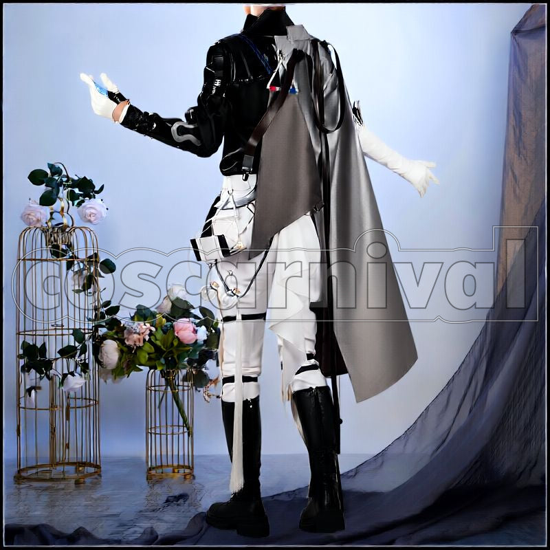 Thorns the Lodestar Cosplay cosplay costume from Arknights, back view 1