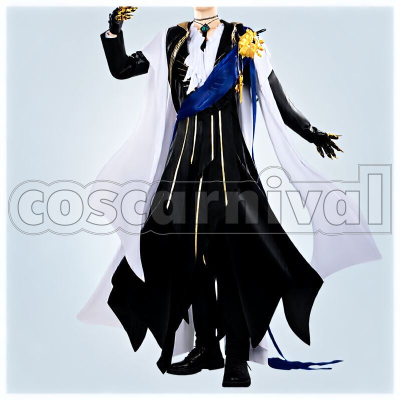Tragodia Ritualist Cosplay cosplay costume from Arknights, front view 1