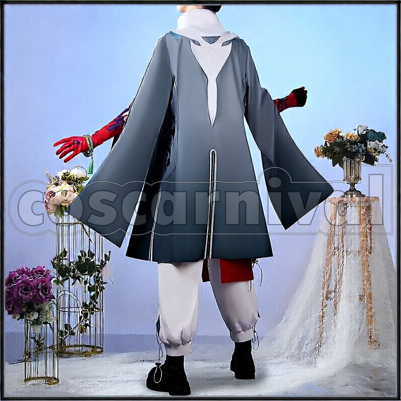 Yu Cosplay cosplay costume from Arknights, back view 1