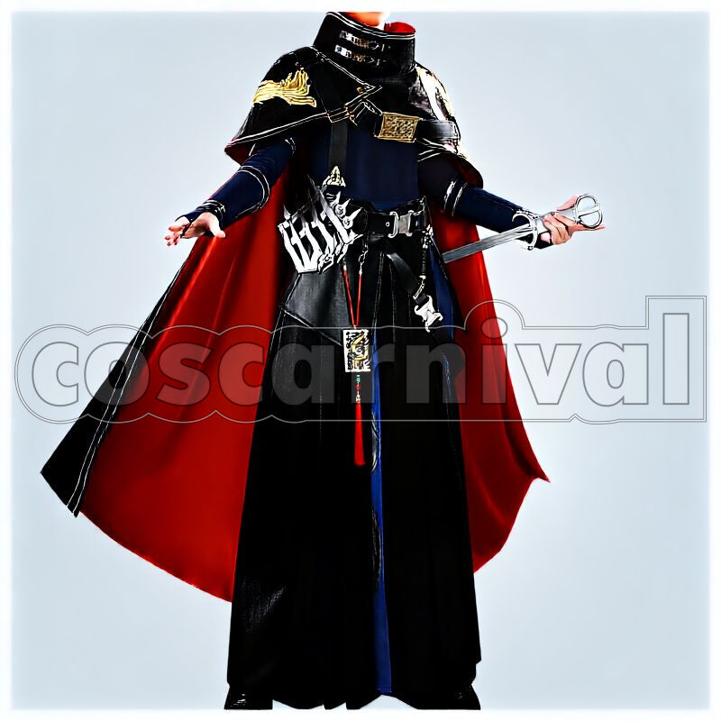 Zuo Le Cosplay cosplay costume from Arknights, front view 1