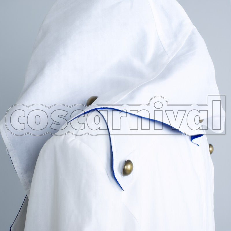 Creed III Connor Ratonhnhak :ton White and Blue cosplay costume from Assassin's, detail-3