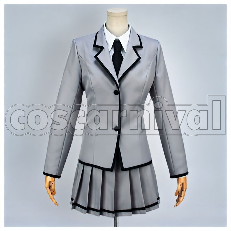 Hinano Kurahashi, Meg Kataoka, Kaede Kayano Girls' School Uniform Cosplay cosplay costume from Assassination Classroom, front view 1