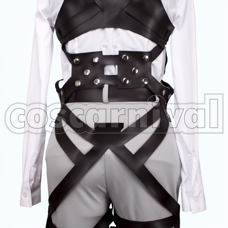 Survey Corps Mikasa Ackerman cosplay costume from Attack on Titan, detail-2