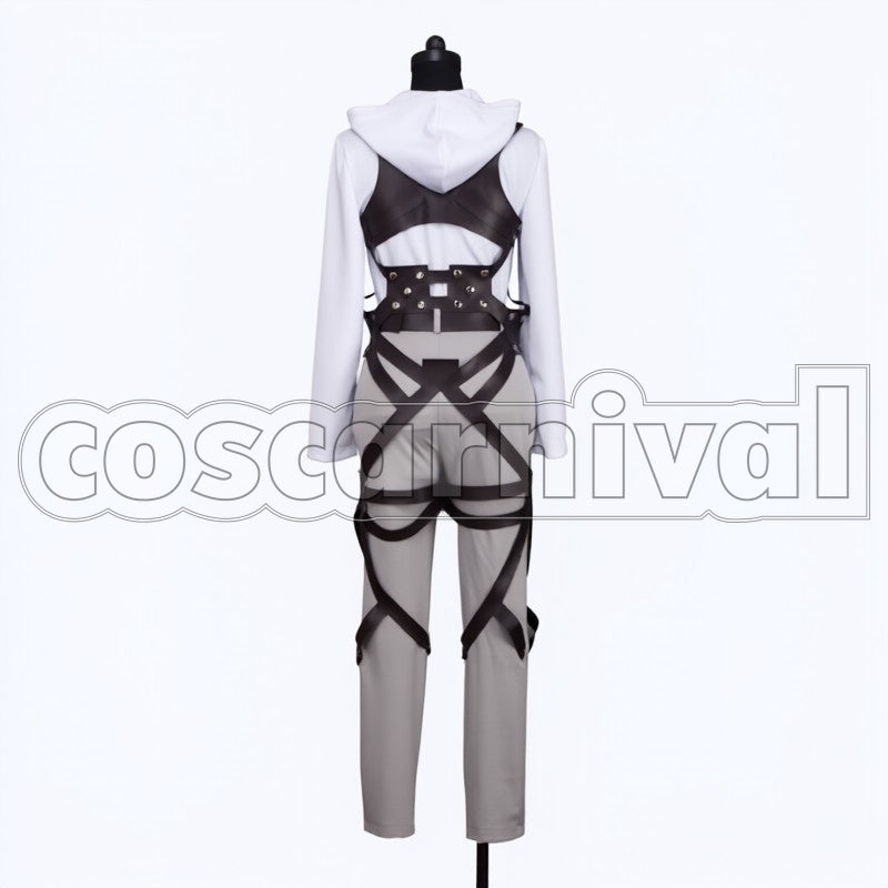 Survey Corps ani reonhato cosplay costume from Attack on Titan, back view 2
