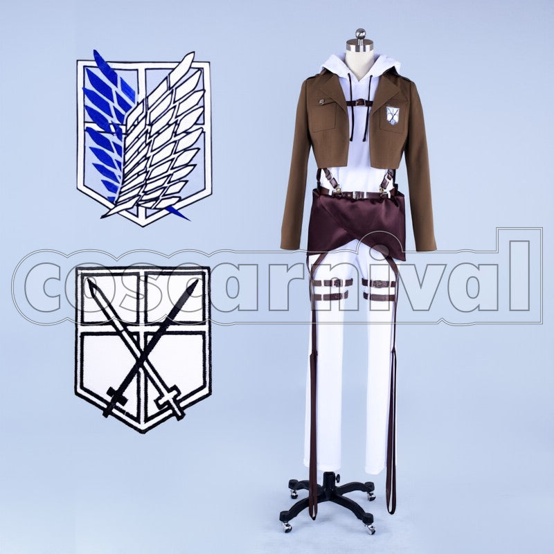Annie Leonhart cosplay costume from Attack on Titan, front view