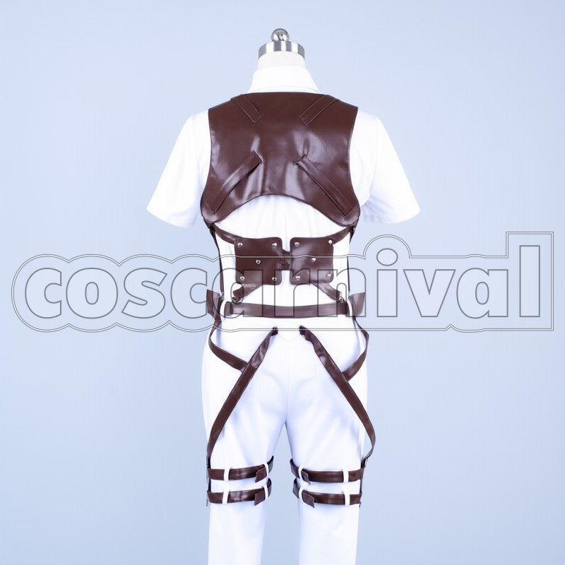 Survey Corps Armin Arlert cosplay costume from Attack on Titan, back view 2