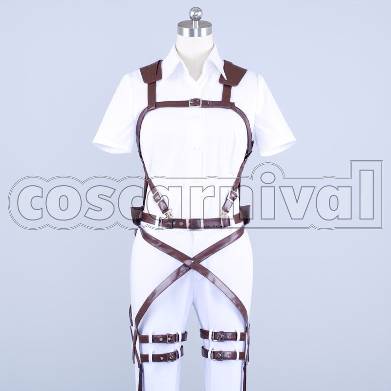 Survey Corps Armin Arlert cosplay costume from Attack on Titan, front view 3