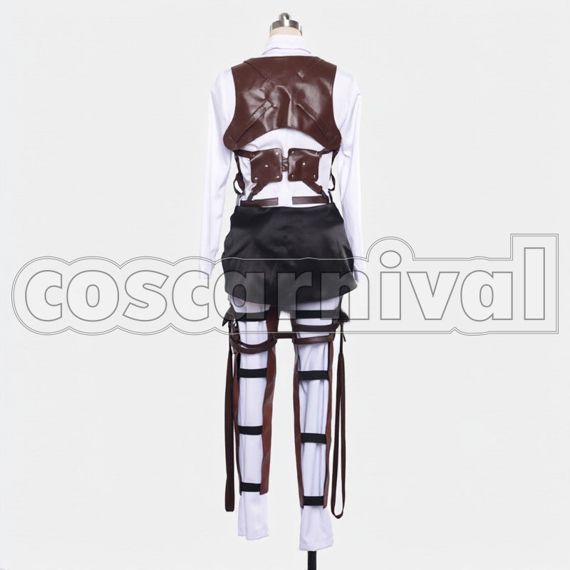 - Wings of Counterattack - ONLINE Levi Captain High-Speed Assault Armored Soldier cosplay costume from Attack on Titan, back view