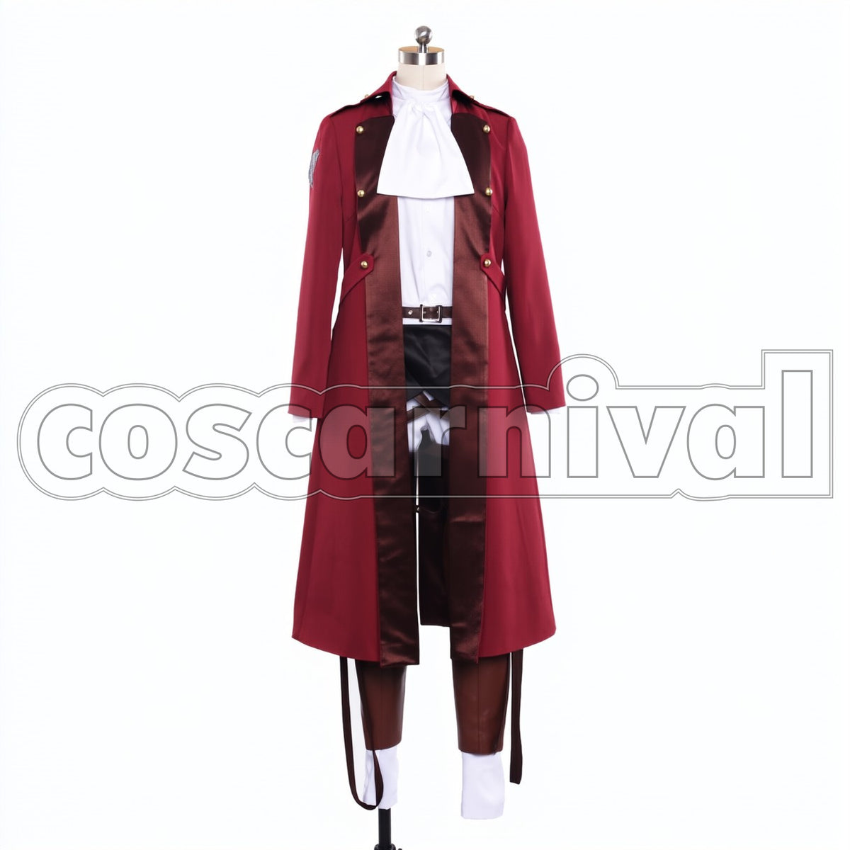 - Wings of Counterattack - ONLINE Levi Captain High-Speed Assault Armored Soldier cosplay costume from Attack on Titan, front view