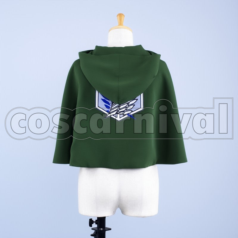 Survey Corps Cape cosplay costume from Attack on Titan, back view 2