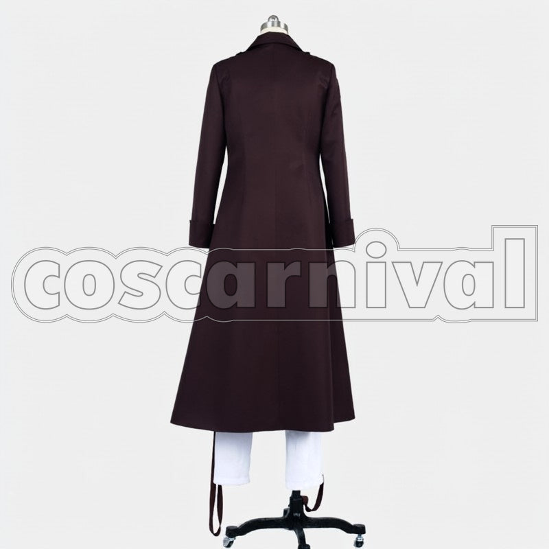 - Wings of Counterattack - ONLINE Levi Captain Special Night Combat Soldier cosplay costume from Attack on Titan, back view