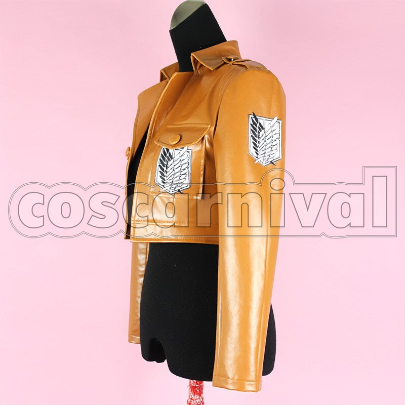 Survey Corps cosplay costume from Attack on Titan, front view 2