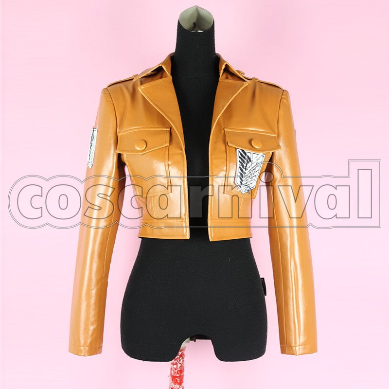Survey Corps cosplay costume from Attack on Titan, front view