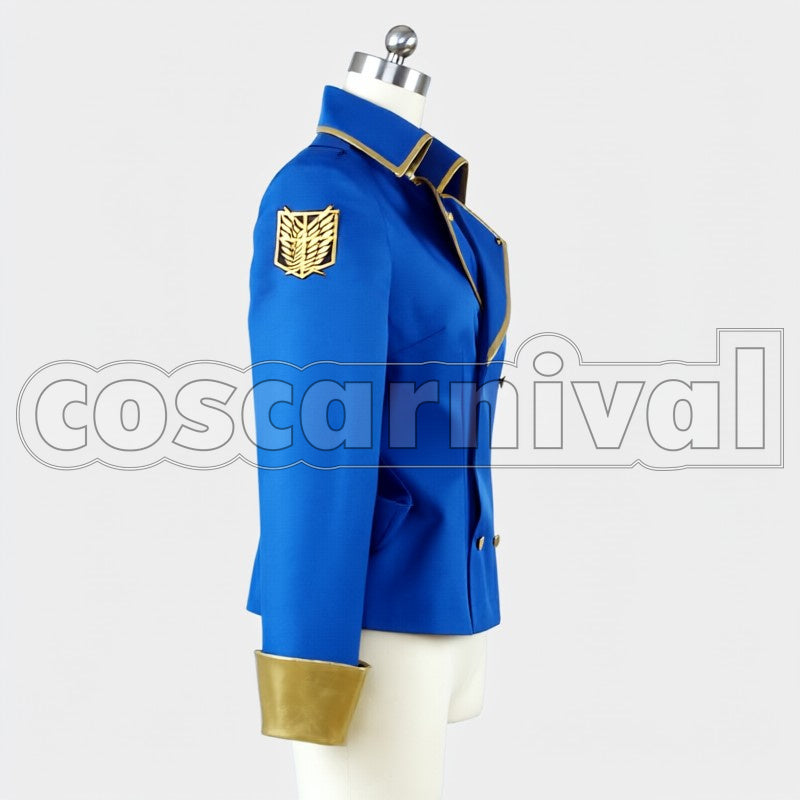 - Wings of Counterattack - ONLINE Mikasa Independent Special Supply Soldier cosplay costume from Attack on Titan, side view 4