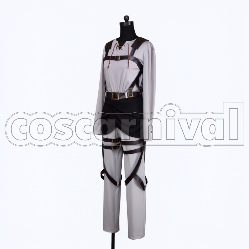 Training Corps Eren Yeager cosplay costume from Attack on Titan, front view 4