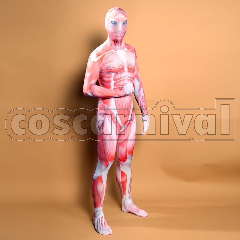 Colossal Titan Full-Body cosplay costume from Attack on Titan, side view