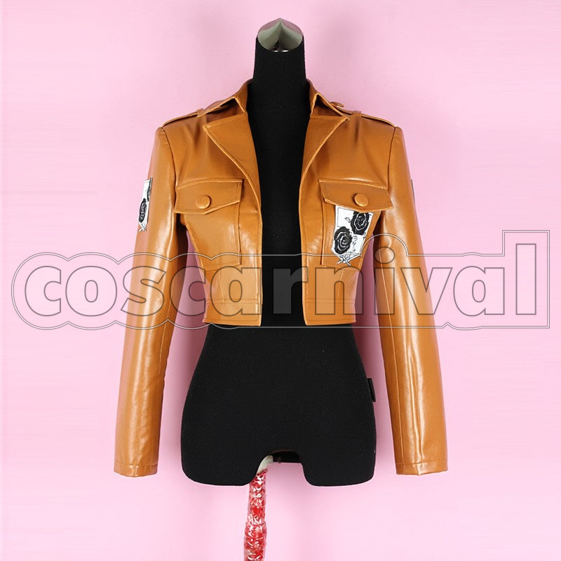 Garrison cosplay costume from Attack on Titan, front view