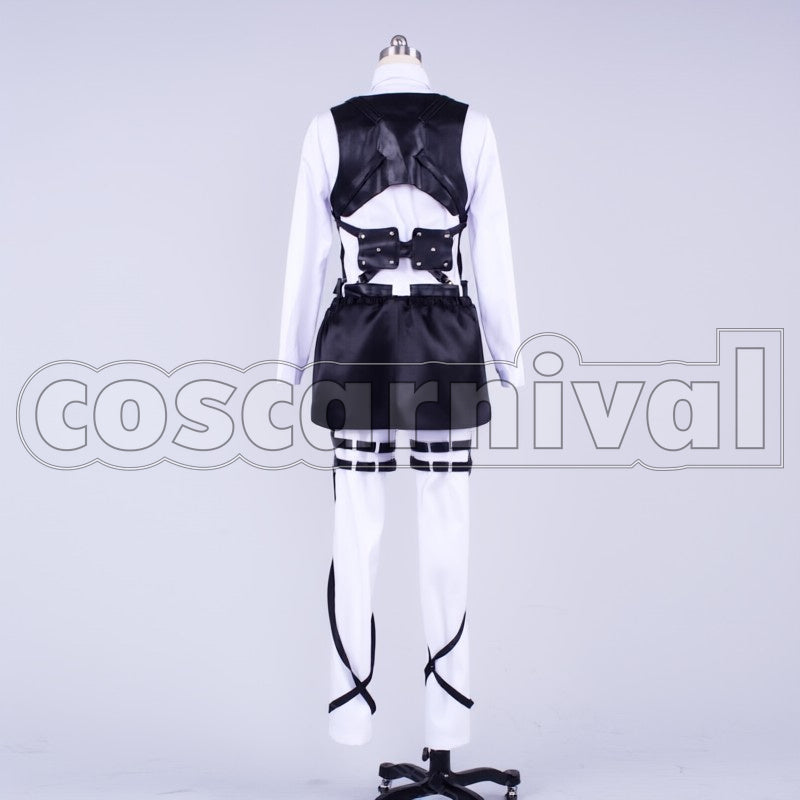 Survey Corps Captain Levi cosplay costume from Attack on Titan, back view 2