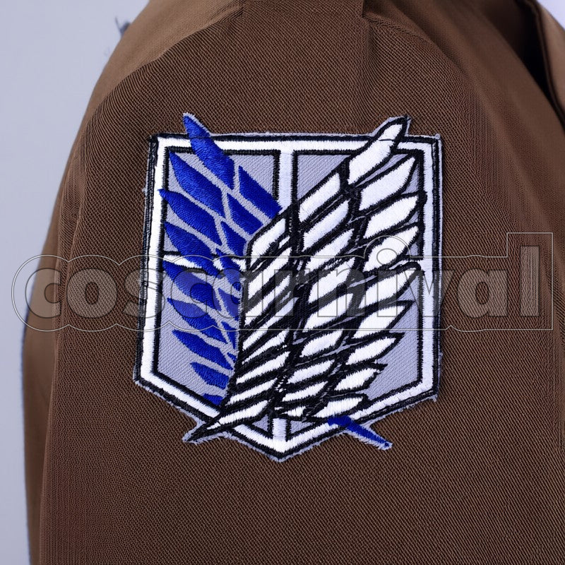Survey Corps Captain Levi cosplay costume from Attack on Titan, detail-6