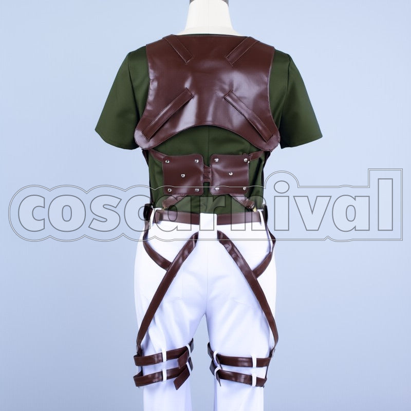 Survey Corps Reiner Braun cosplay costume from Attack on Titan, back view 2