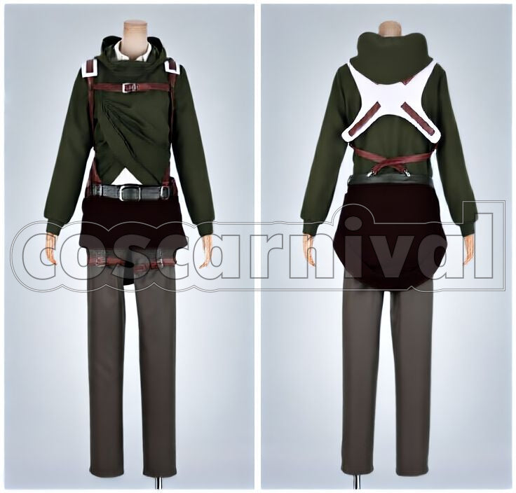 Titan Season 3 Levi Cosplay cosplay costume from Attack on, levi 17291 detail view 1