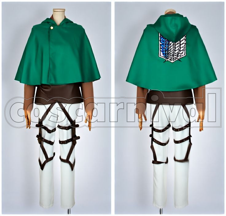 Titan Survey Corps with Cloak Embroidered Version Cosplay cosplay costume from Attack on, detail-1
