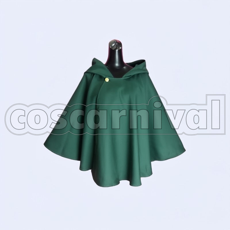 Survey Corps Eren Yeager cosplay costume from Attack on Titan, front view 2