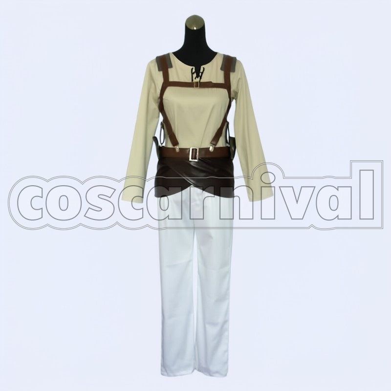 Survey Corps Eren Yeager cosplay costume from Attack on Titan, front view 5