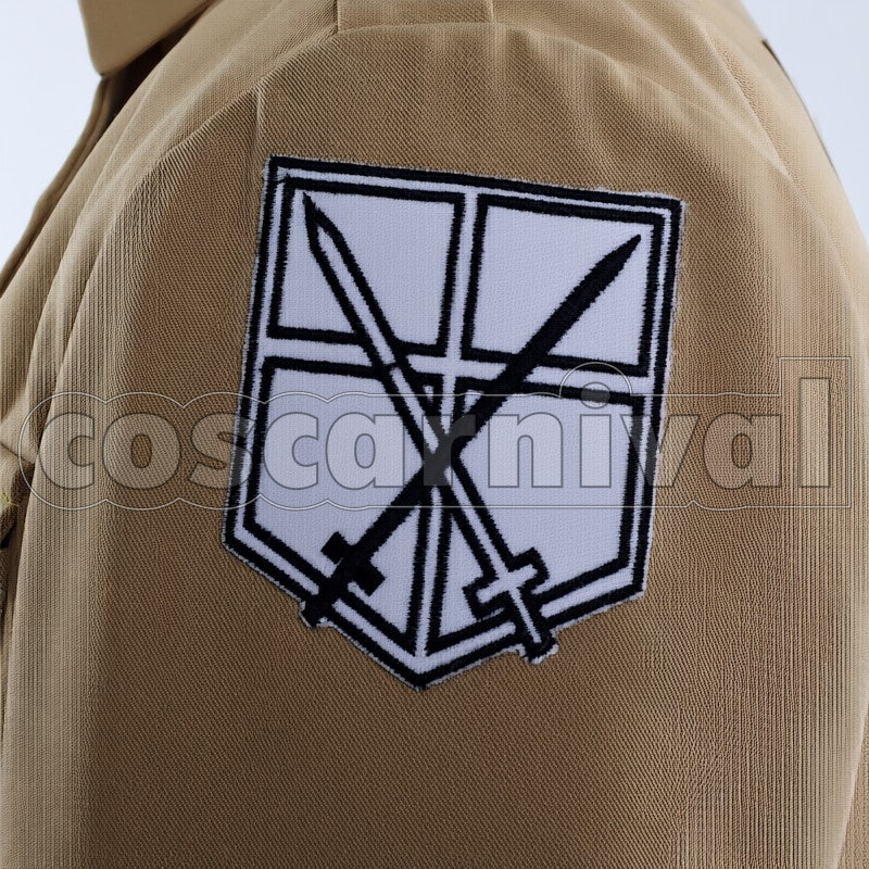 Survey Corps Eren Yeager cosplay costume from Attack on Titan, detail-1