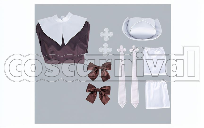 Vestal Cosplay cosplay costume from Azur Lane, set view