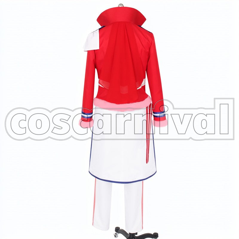 Ambitious THRIVE Yuta Ashu OP Theme Song cosplay costume from B-PROJECT Anime Beat, back view