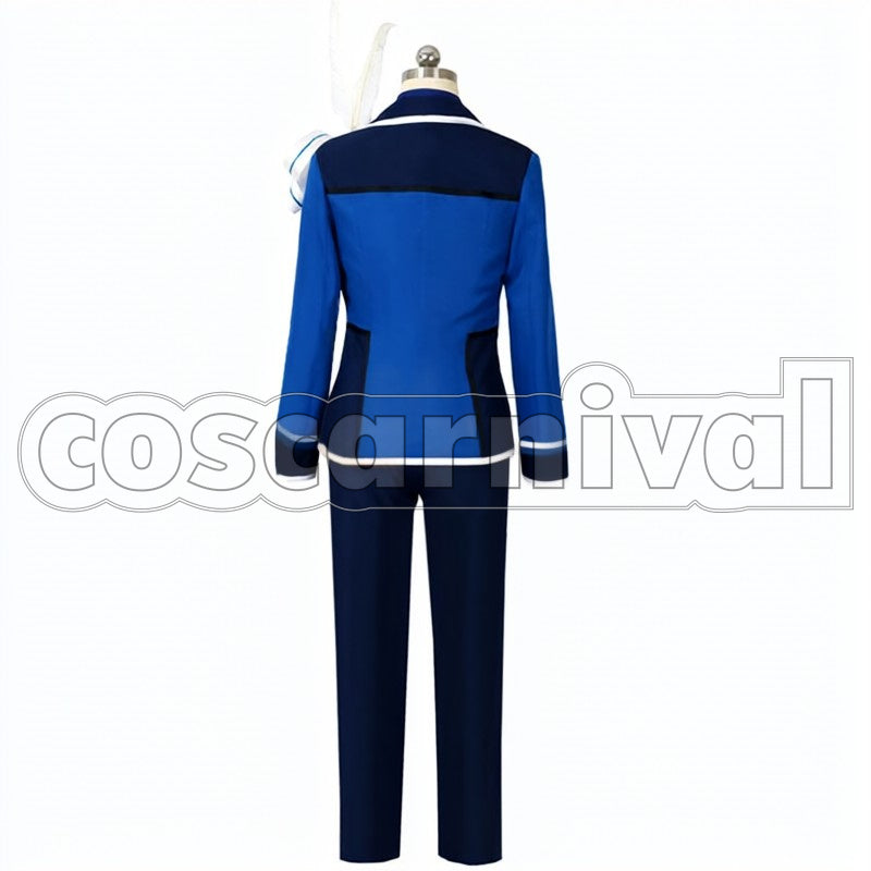 Ambitious MOONS Mikado Sekimura cosplay costume from B-PROJECT Anime Beat, back view