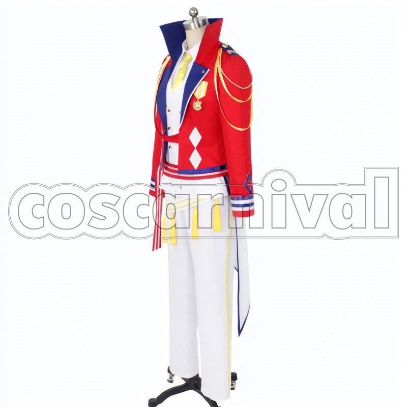 Ambitious Mikado Sekimura OP Theme Song cosplay costume from B-PROJECT Anime Beat, side view 2