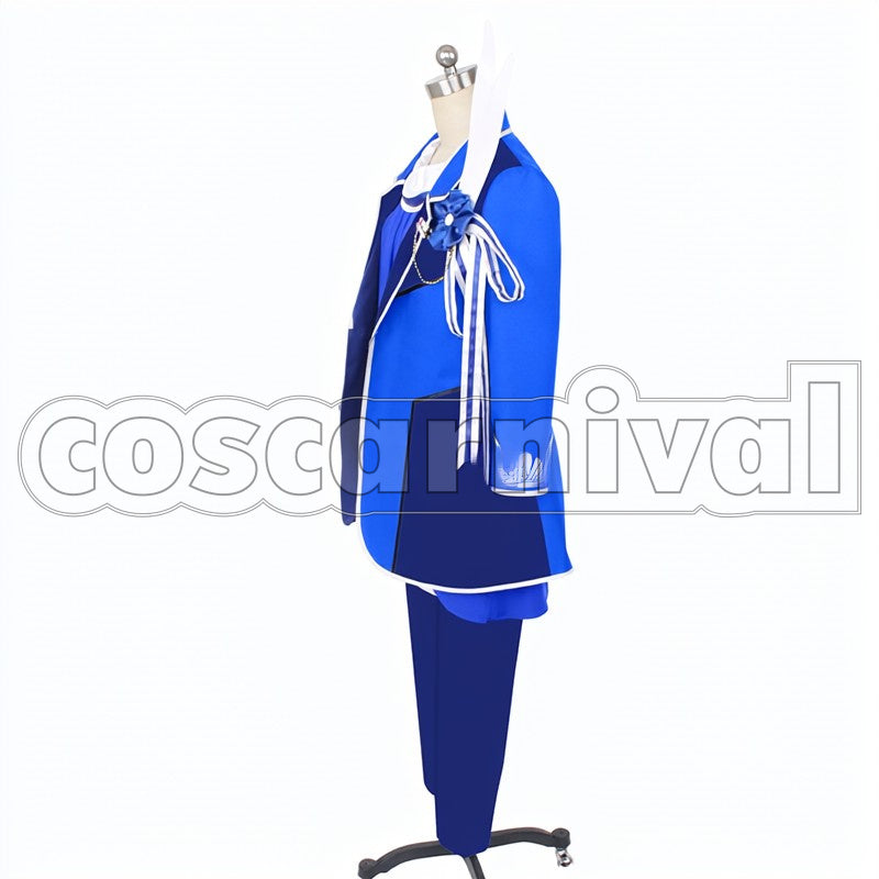 Ambitious MOONS Momotaro Onzai cosplay costume from B-PROJECT Anime Beat, side view 2