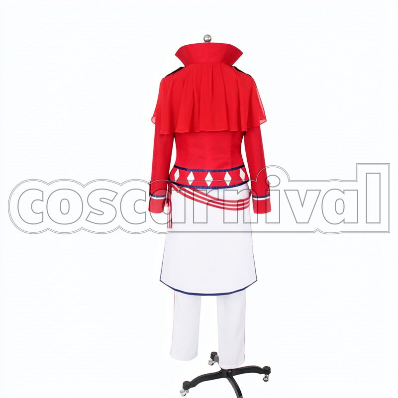 Ambitious Momotaro Onzai OP Theme Song cosplay costume from B-PROJECT Anime Beat, back view