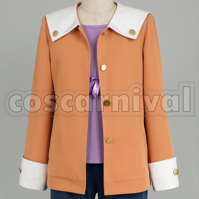 Nadeko Sengoku cosplay costume from Bakemonogatari, front view 3