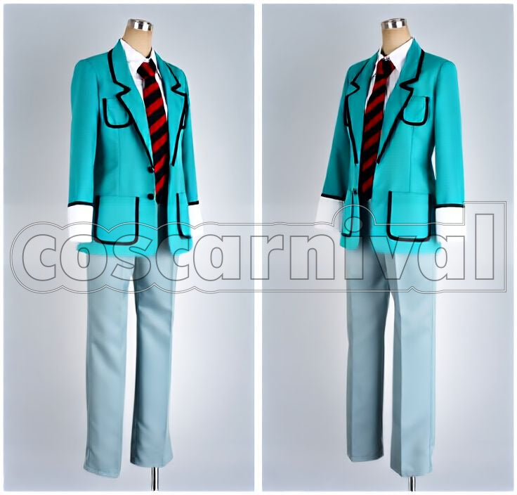 Takagi, Moritaka Mashiro Boys School Uniform Cosplay cosplay costume from Bakuman. Akito, front view 2