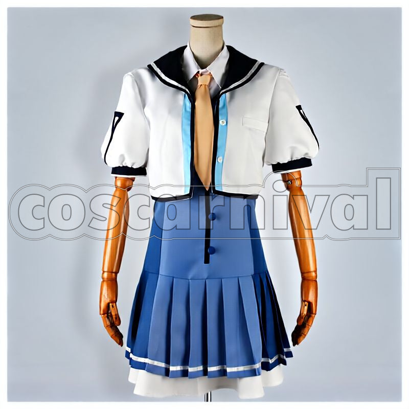 Seishuu Academy Uniform Cosplay cosplay costume from Baldr Sky, front view 1