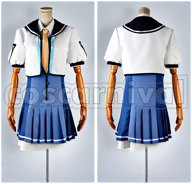 Seishuu Academy Uniform Cosplay cosplay costume from Baldr Sky, detail-1