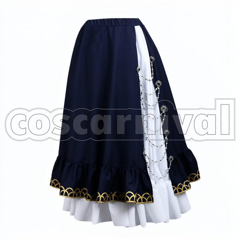 SHOUT Rinko Shirokane cosplay costume from BanG Dream! BLACK, front view 2