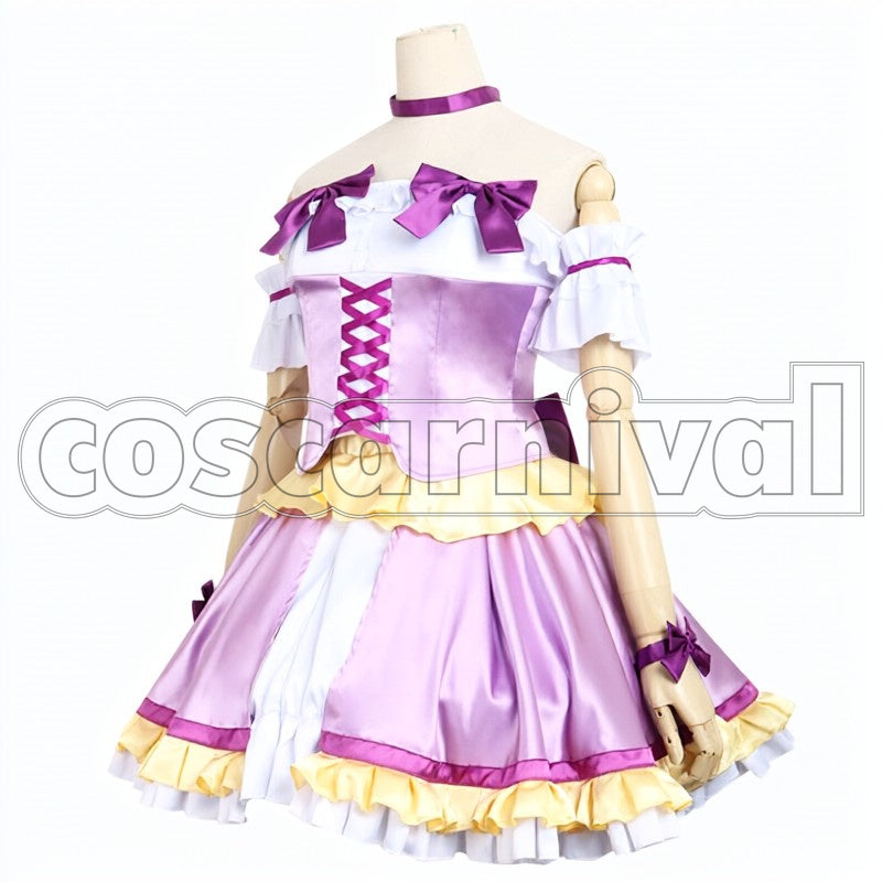 Pastel Palettes Eve Wakamiya cosplay costume from BanG Dream!, side view