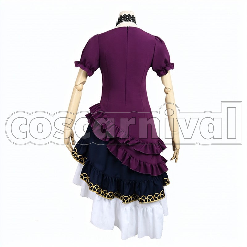Sayo Hikawa cosplay costume from BanG Dream!, back view