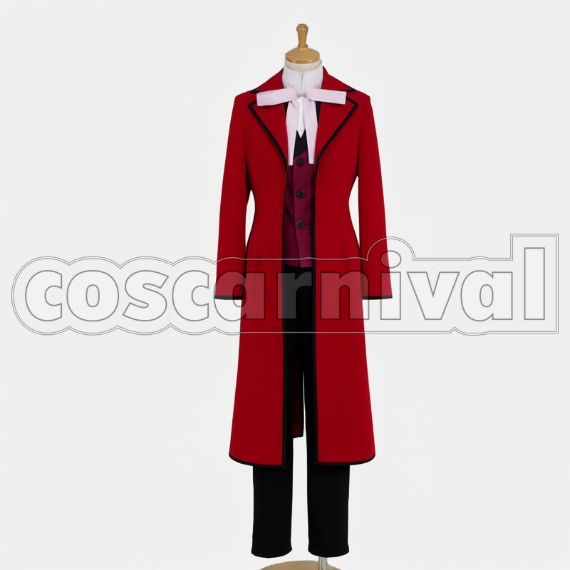 Grell Sutcliff cosplay costume from Black Butler, front view